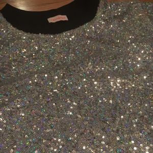 Holographic crop top